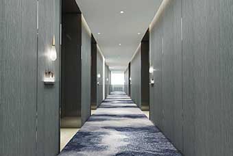 马鞍山酒店过道