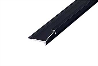 马鞍山航空纤维墙咔铝合金阳角线（哑黑氧化）