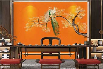 马鞍山森佰汇航空纤维墙咔（春花秋月）